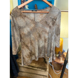 Women's Shannon Ford Top, Size M, Brown